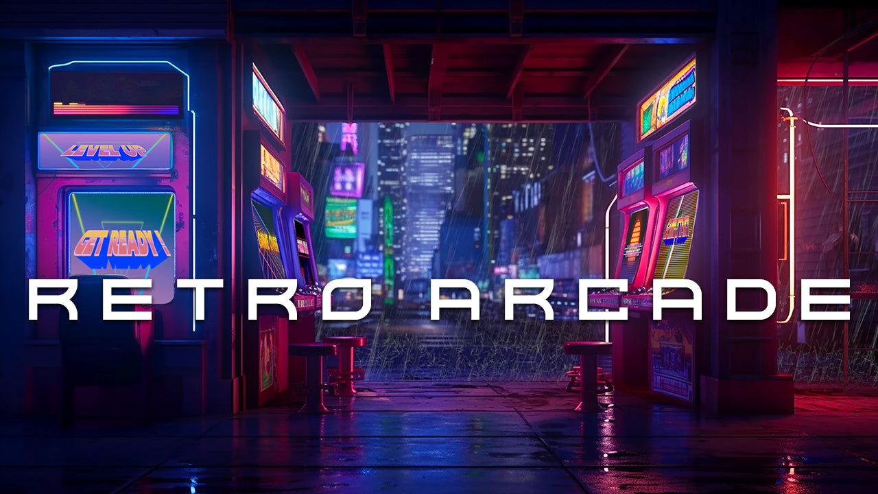 Retro Arcade Synthwave Music – Syber Studios